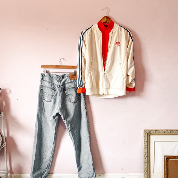 • rare Adidas limited edition adi dassler embroidered bomber jacket • - Picture 5 of 16